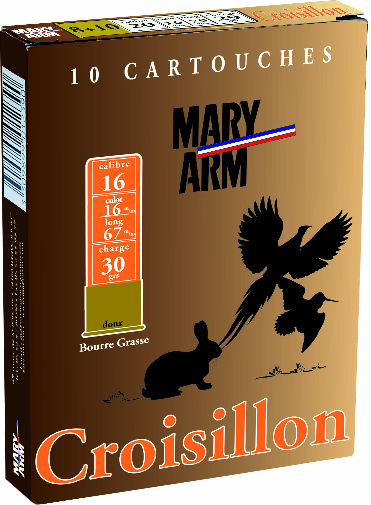 MARY ARM CROISILLON 30gr CAL.16